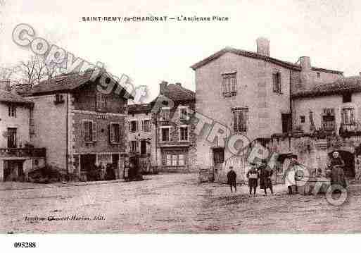 Ville de SAINTREMYDECHARGNAT, carte postale ancienne