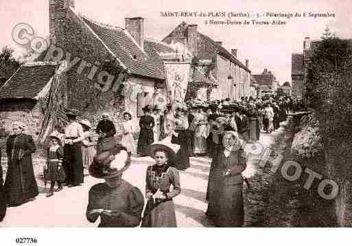 Ville de SAINTREMYDUVAL, carte postale ancienne