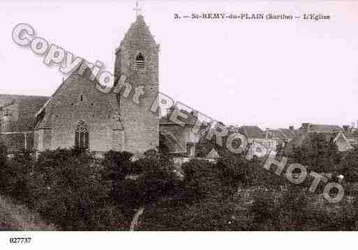 Ville de SAINTREMYDUVAL, carte postale ancienne