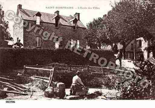 Ville de SAINTROMPHAIRE, carte postale ancienne