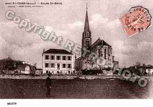 Ville de SAINTYZANSDEMEDOC, carte postale ancienne