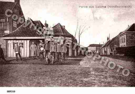 Ville de SALOME, carte postale ancienne