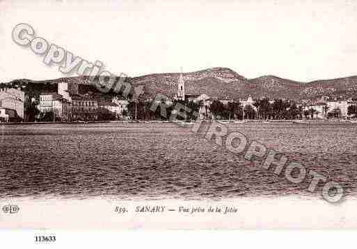 Ville de SANARY, carte postale ancienne