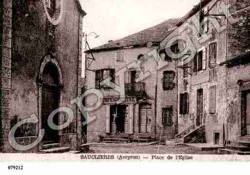 Ville de SAUCLIERES, carte postale ancienne Ville de SAUCLIERES, carte postale ancienne