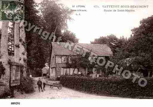 Ville de VATTETOTSOUSBEAUMONT, carte postale ancienne