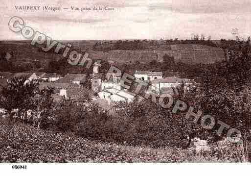 Ville de VAUBEXY, carte postale ancienne