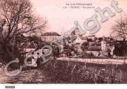 Ville de VAYRAC, carte postale ancienne