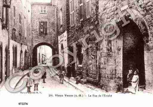 Ville de VENCE, carte postale ancienne