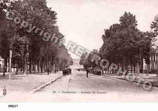 Ville de VERSAILLES, carte postale ancienne