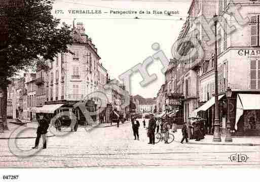 Ville de VERSAILLES, carte postale ancienne