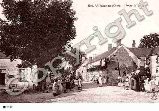 Ville de VILLEGENON, carte postale ancienne