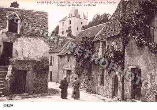 Ville de ANGLESSURL'ANGLIN, carte postale ancienne