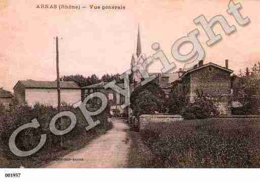 Ville de ARNAS, carte postale ancienne Ville de ARNAS, carte postale ancienne