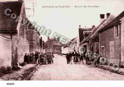 Ville de AUTONLAPLAINE, carte postale ancienne