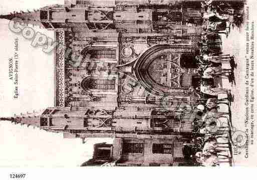 Ville de AVIGNON, carte postale ancienne Ville de AVIGNON, carte postale ancienne