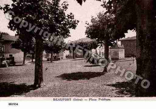 Ville de BEAUFORT, carte postale ancienne