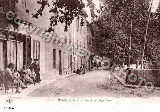 Ville de BELGENTIER, carte postale ancienne