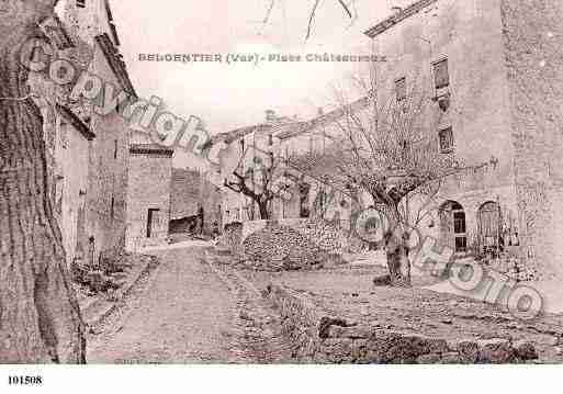 Ville de BELGENTIER, carte postale ancienne