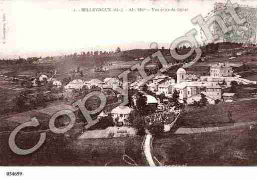 Ville de BELLEYDOUX, carte postale ancienne