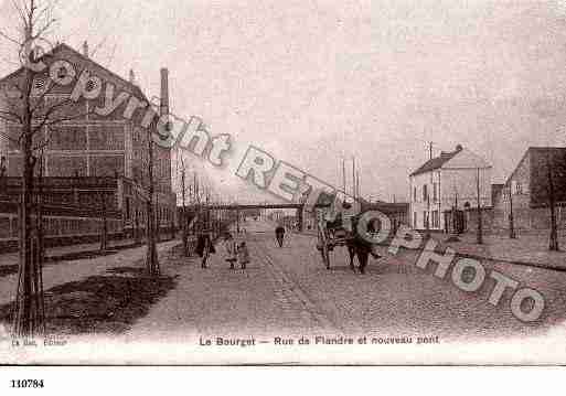 Ville de BOURGET(LE), carte postale ancienne