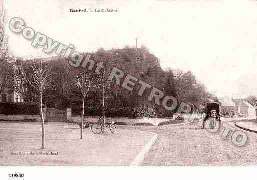 Ville de BOURRE, carte postale ancienne