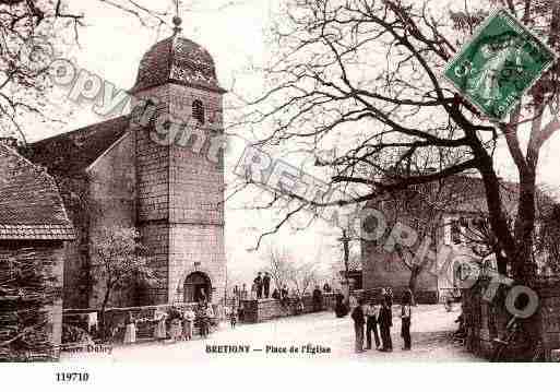 Ville de BRETIGNY, carte postale ancienne