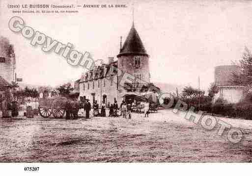 Ville de BUISSONDECADOUIN(LE), carte postale ancienne