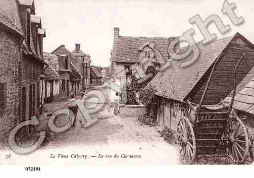 Ville de CABOURG, carte postale ancienne