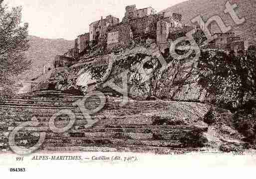 Ville de CASTILLON, carte postale ancienne