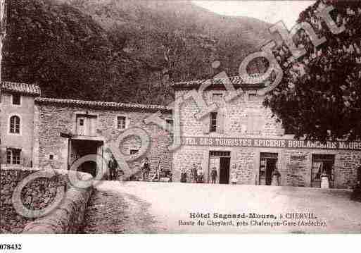 Ville de CHALENCON, carte postale ancienne