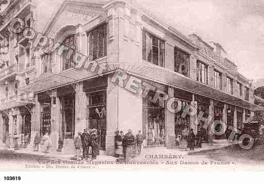 Ville de CHAMBERY, carte postale ancienne