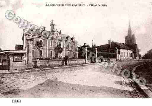 Ville de CHAPELLEVIEILLEFORET(LA), carte postale ancienne