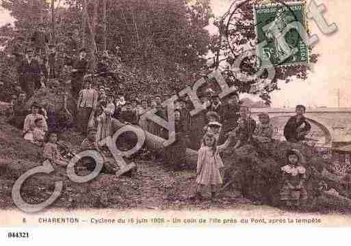 Ville de CHARENTONLEPONT, carte postale ancienne