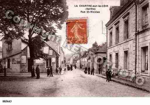 Ville de CHARTRESURLELOIR(LA), carte postale ancienne