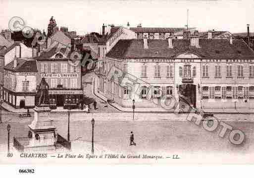 Ville de CHARTRES, carte postale ancienne