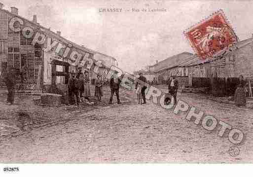 Ville de CHASSEYBEAUPRE, carte postale ancienne