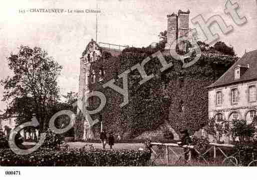 Ville de CHATEAUNEUFDUFAOU, carte postale ancienne