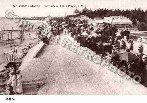 Ville de CHATELAILLONPLAGE, carte postale ancienne