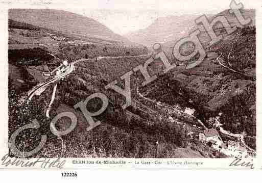 Ville de CHATILLONENMICHAILLE, carte postale ancienne