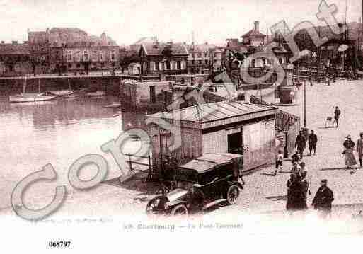 Ville de CHERBOURG, carte postale ancienne