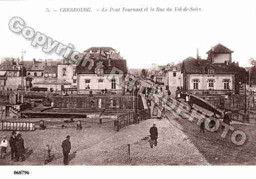 Ville de CHERBOURG, carte postale ancienne