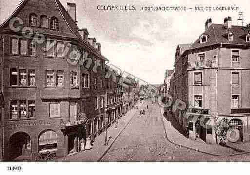 Ville de COLMAR, carte postale ancienne