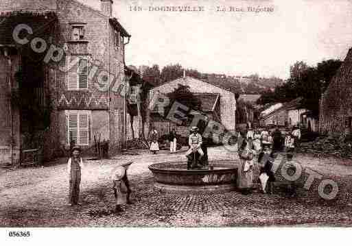 Ville de DOGNEVILLE, carte postale ancienne