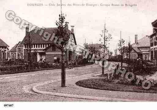 Ville de DOURGES, carte postale ancienne