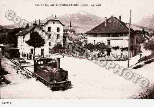 Ville de ENTREDEUXGUIERS, carte postale ancienne