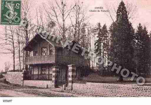 Ville de ERNEE, carte postale ancienne