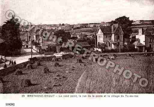 Ville de ERQUY, carte postale ancienne
