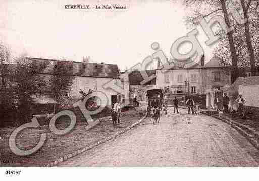 Ville de ETREPILLY, carte postale ancienne