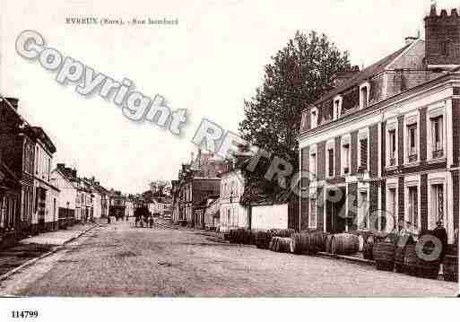 Ville de EVREUX, carte postale ancienne