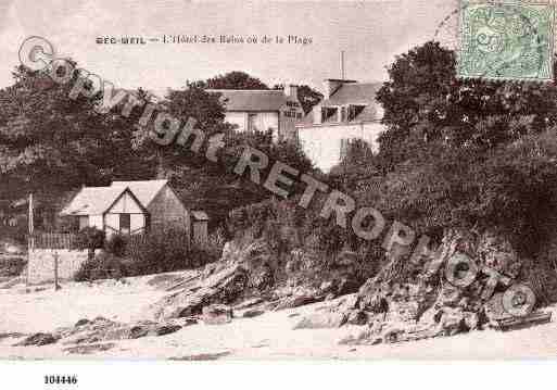 Ville de FOUESNANT, carte postale ancienne
